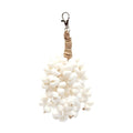 Kai Shell Keychain – White