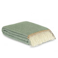 Venezia Throw | 100% New Zealand Wool | Mint | 200 × 140 cm | Made in Ukraine