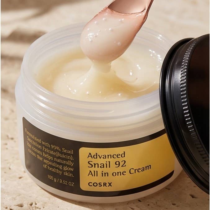 COSRX Advanced Snail 92 All in One Cream, gelkrem med sneglemucin, 100 g