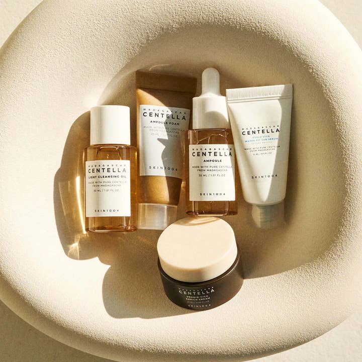 SKIN1004 Centella Daily Skincare Discovery Kit, 5 steg