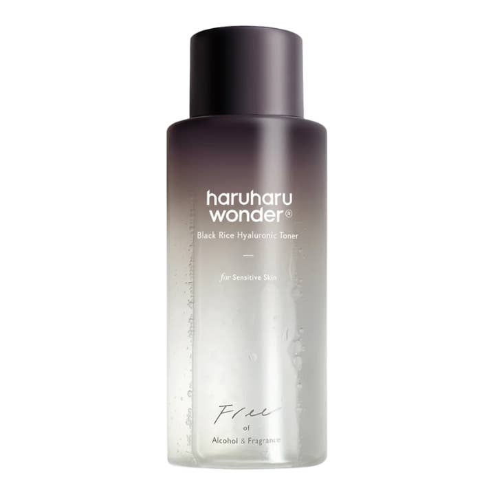 Haruharu Black Rice Hyaluronic Toner, alkoholfri, 300 ml