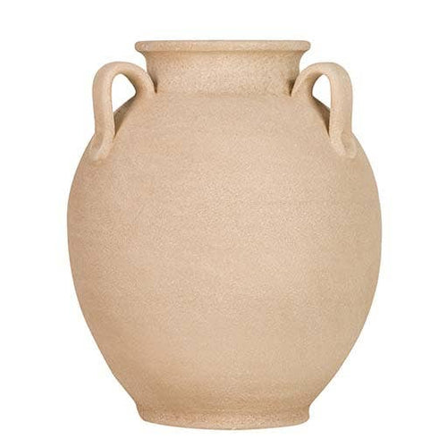 Brown Ceramic Vase | 35 × 35 × 40 cm | Contemporary | Made in Portugal