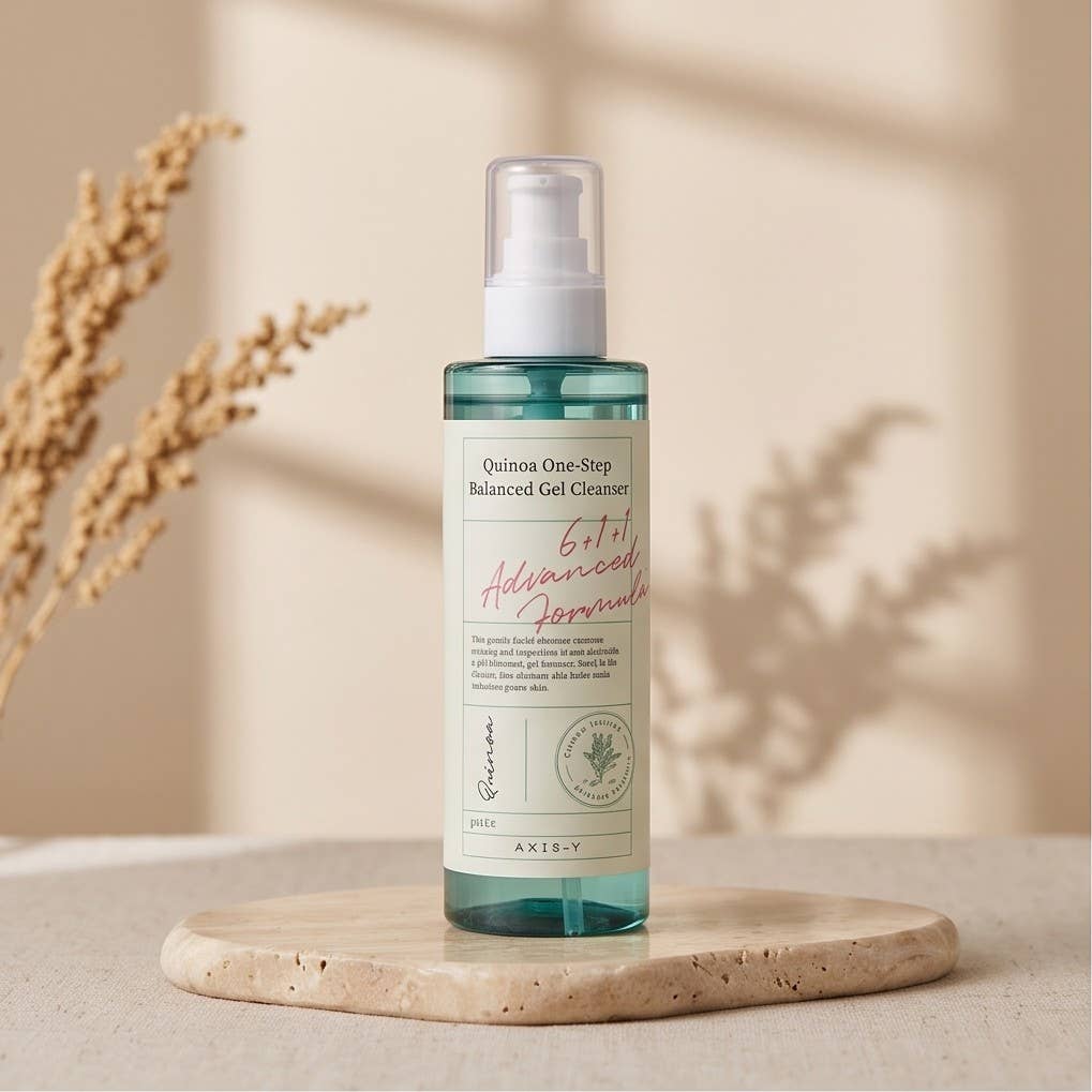 Axis-Y Quinoa One-Step Balanced Gel Cleanser, mild gelrens
