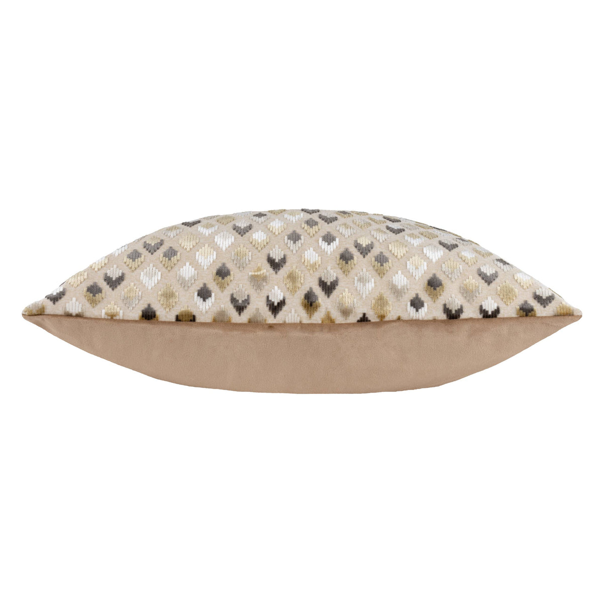 Lexington pute i jacquardvelur, Warm Taupe, 40 × 60 cm