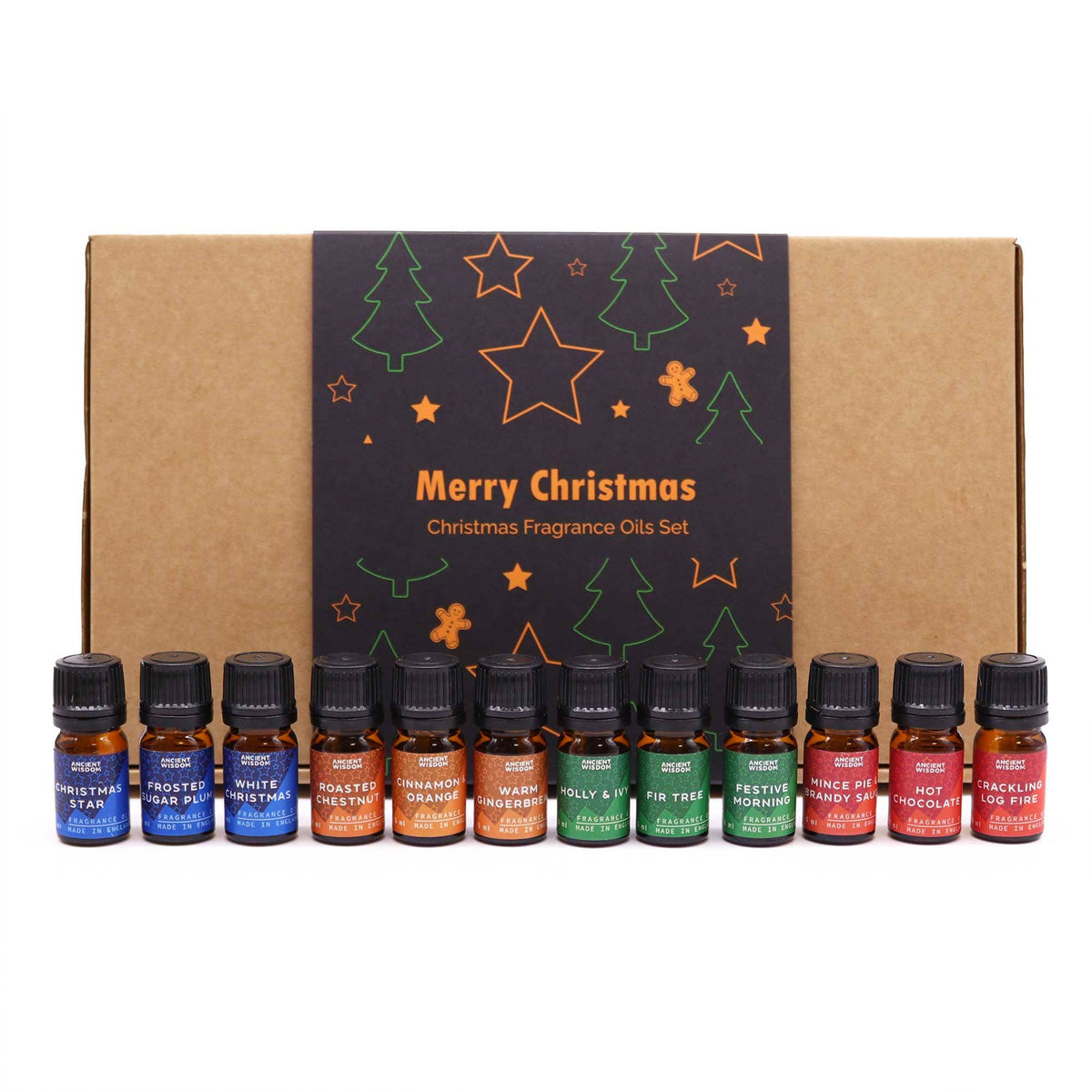 Fragrance Set, gaveeske med 12 duftoljer, 12 × 5 ml