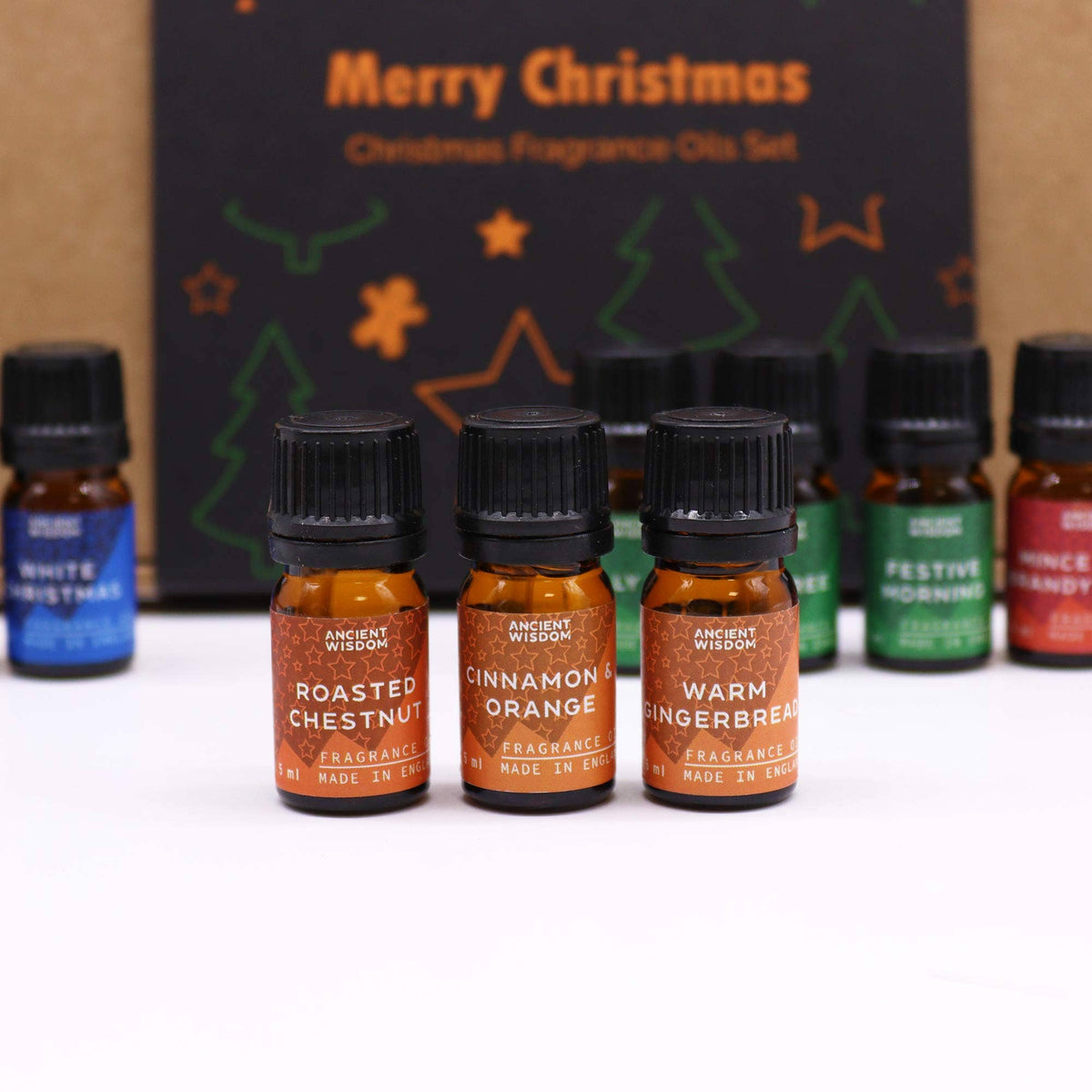 Fragrance Set, gaveeske med 12 duftoljer, 12 × 5 ml