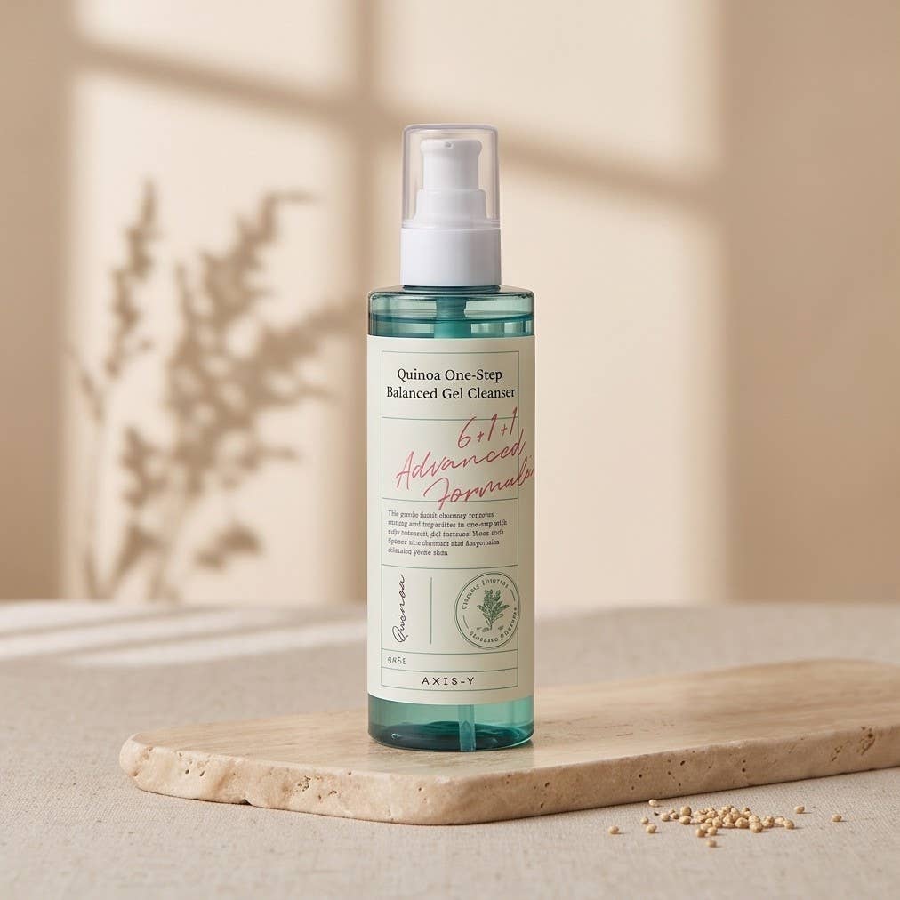 Axis-Y Quinoa One-Step Balanced Gel Cleanser, mild gelrens