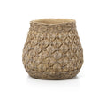 The Knot Concrete Planter – XL, stor skulpturell betongpotte