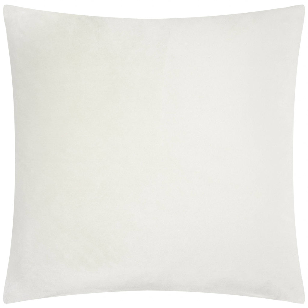 Evoke pute i preget velur med sikksakkmønster, Oyster, 45 × 45 / 55 × 55 cm