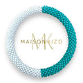 Glass Bead Crochet Bracelet | E25 | Handmade in Nepal