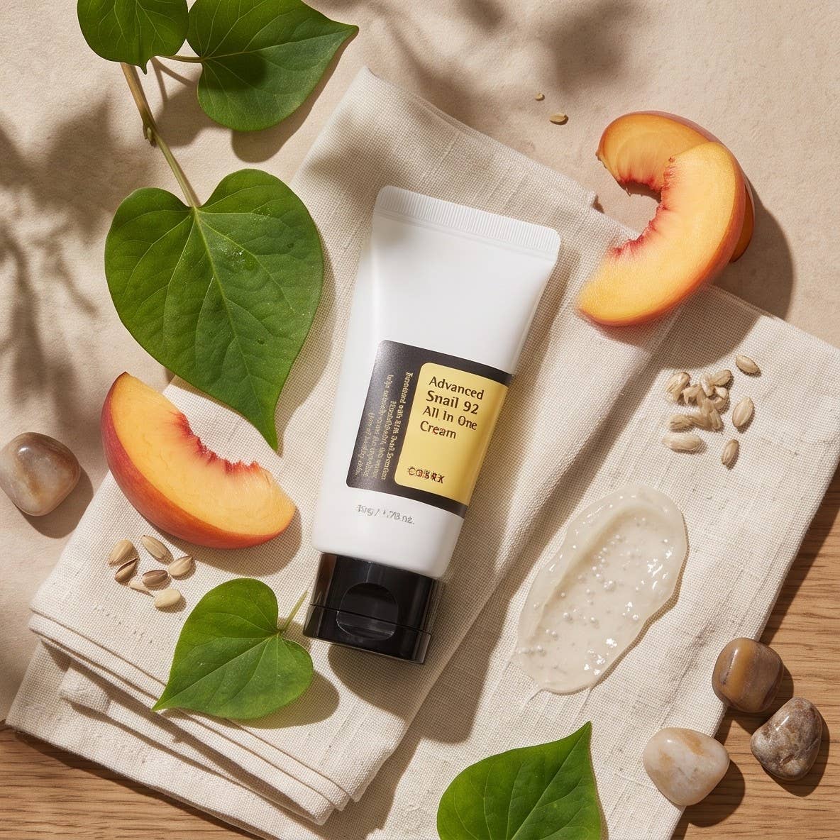 COSRX Advanced Snail 92 Duo Kit, gelrens og gelkrem med sneglemucin