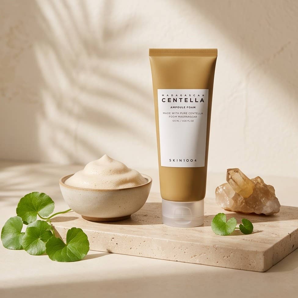 SKIN1004 – Madagascar Centella Ampoule Foam, ansiktsrens, 125 ml