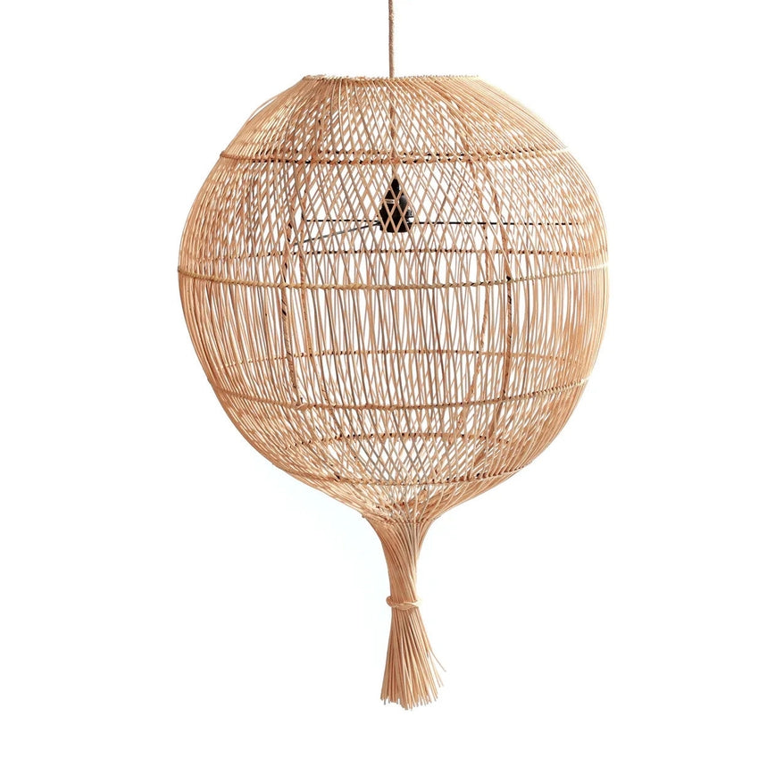 The Wonton Floor Lamp – Pendant, rattanlampe i natur