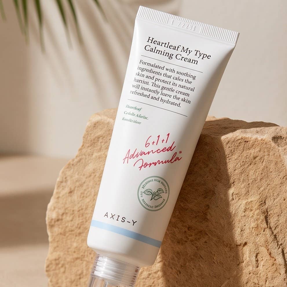 Axis-Y Heartleaf My-Type Calming Cream, beroligende gelkrem