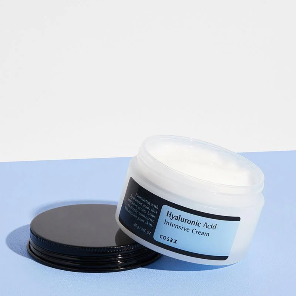 COSRX Hyaluronic Acid Intensive Cream, fuktighetskrem med hyaluronsyre, 100 g