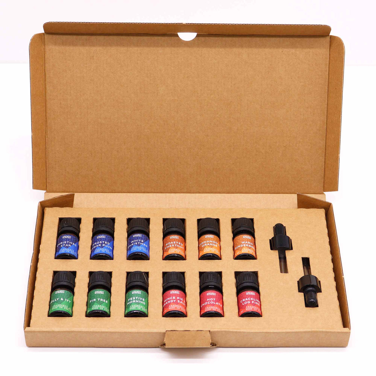 Fragrance Set, gaveeske med 12 duftoljer, 12 × 5 ml