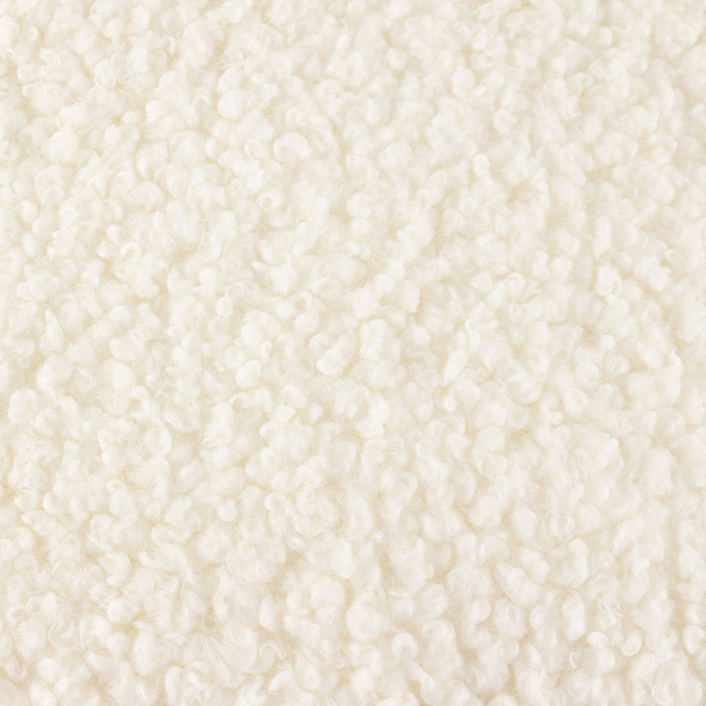 Cabu bouclépute, Ecru, 45 × 45 / 55 × 55 cm