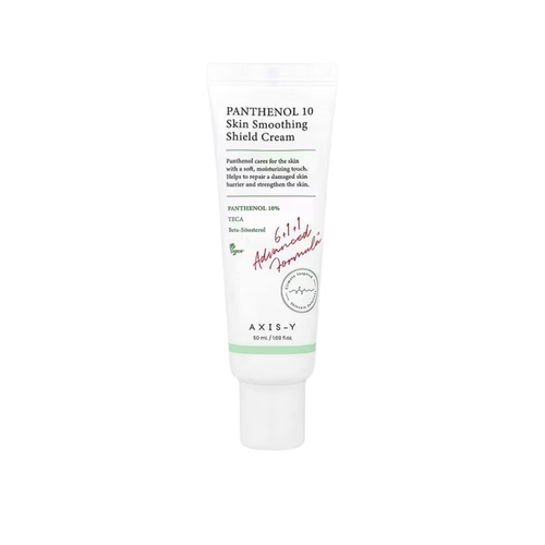 Axis-Y Panthenol 10 Skin Smoothing Shield Cream, barrierestyrkende ansiktskrem