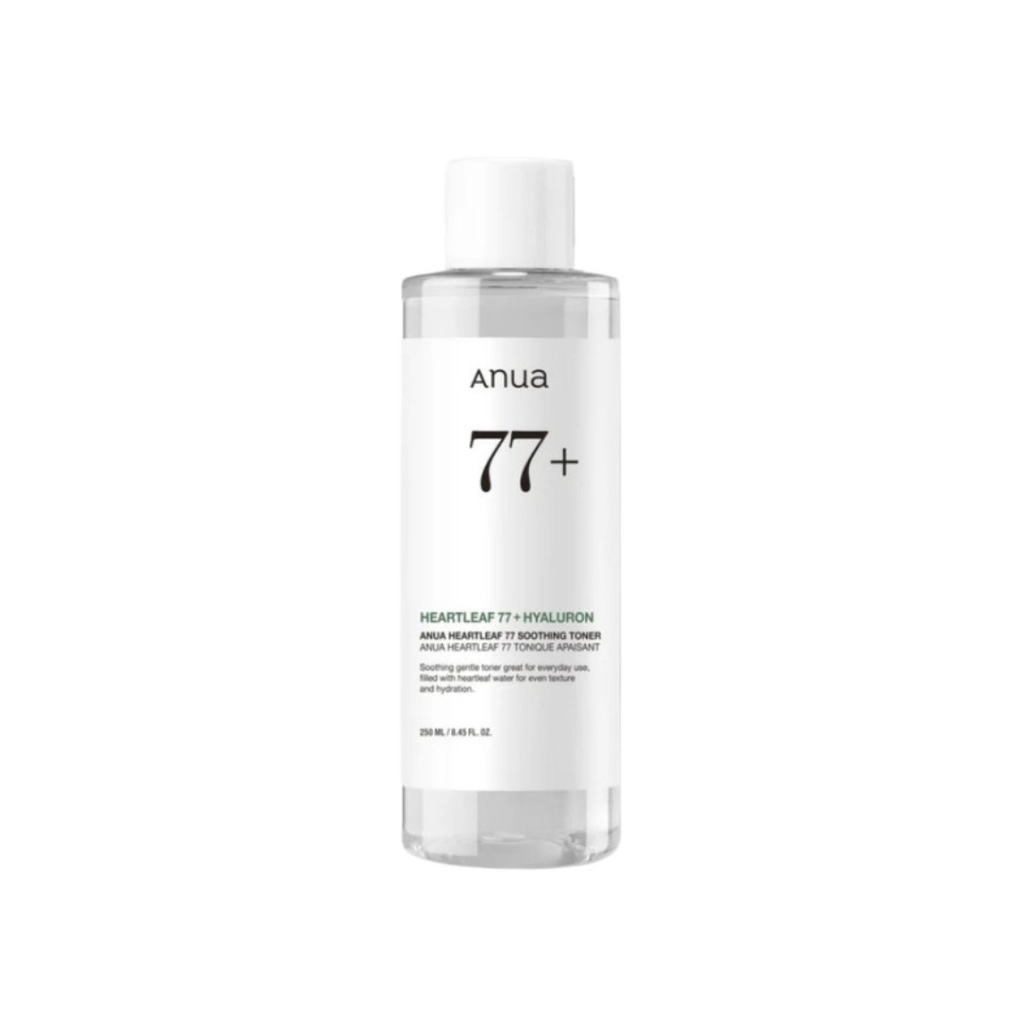 Anua Heartleaf 77% Soothing Toner, beroligende toner, 250 ml