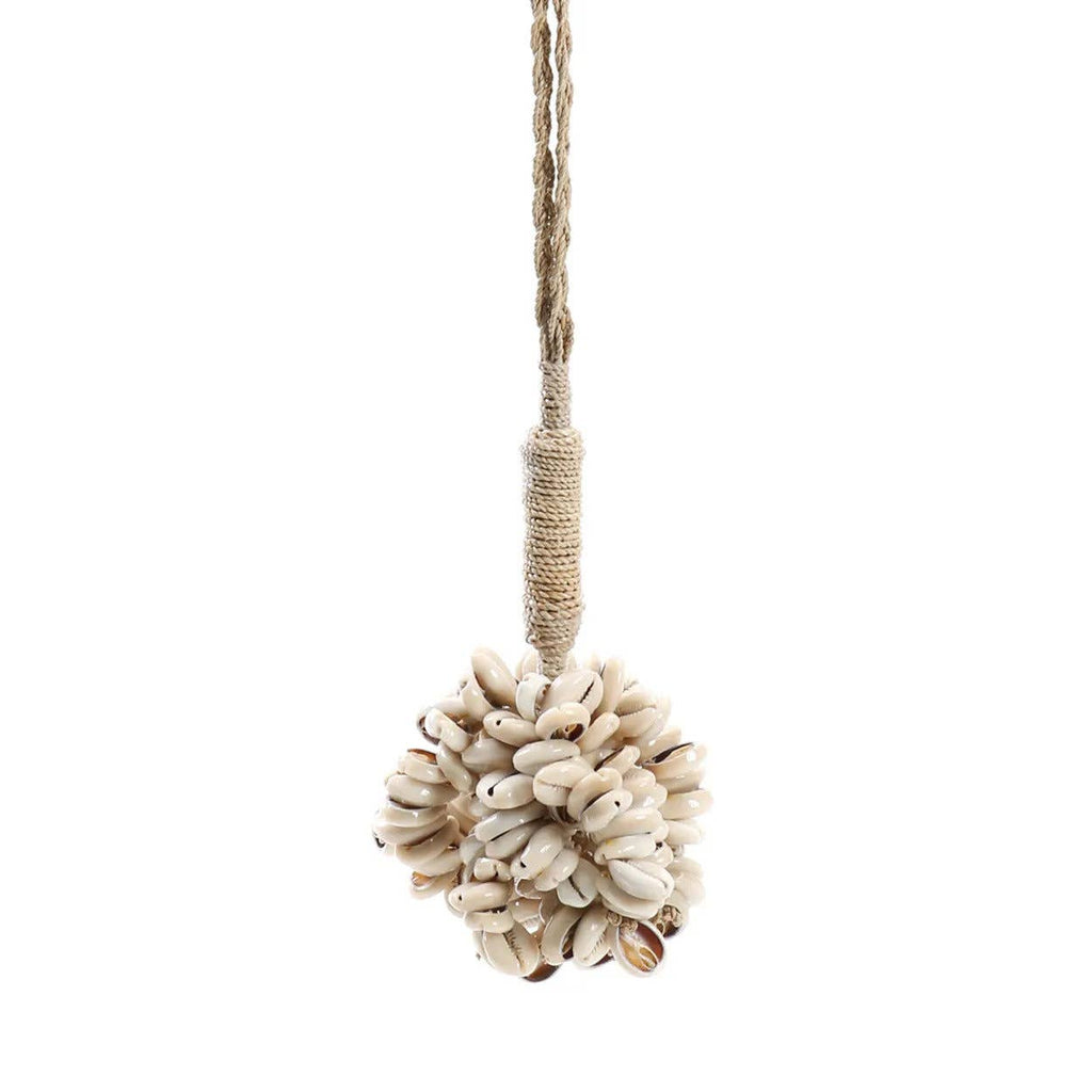 The Door Shell skjelldusk med kauriskjell, Natural, 60 cm