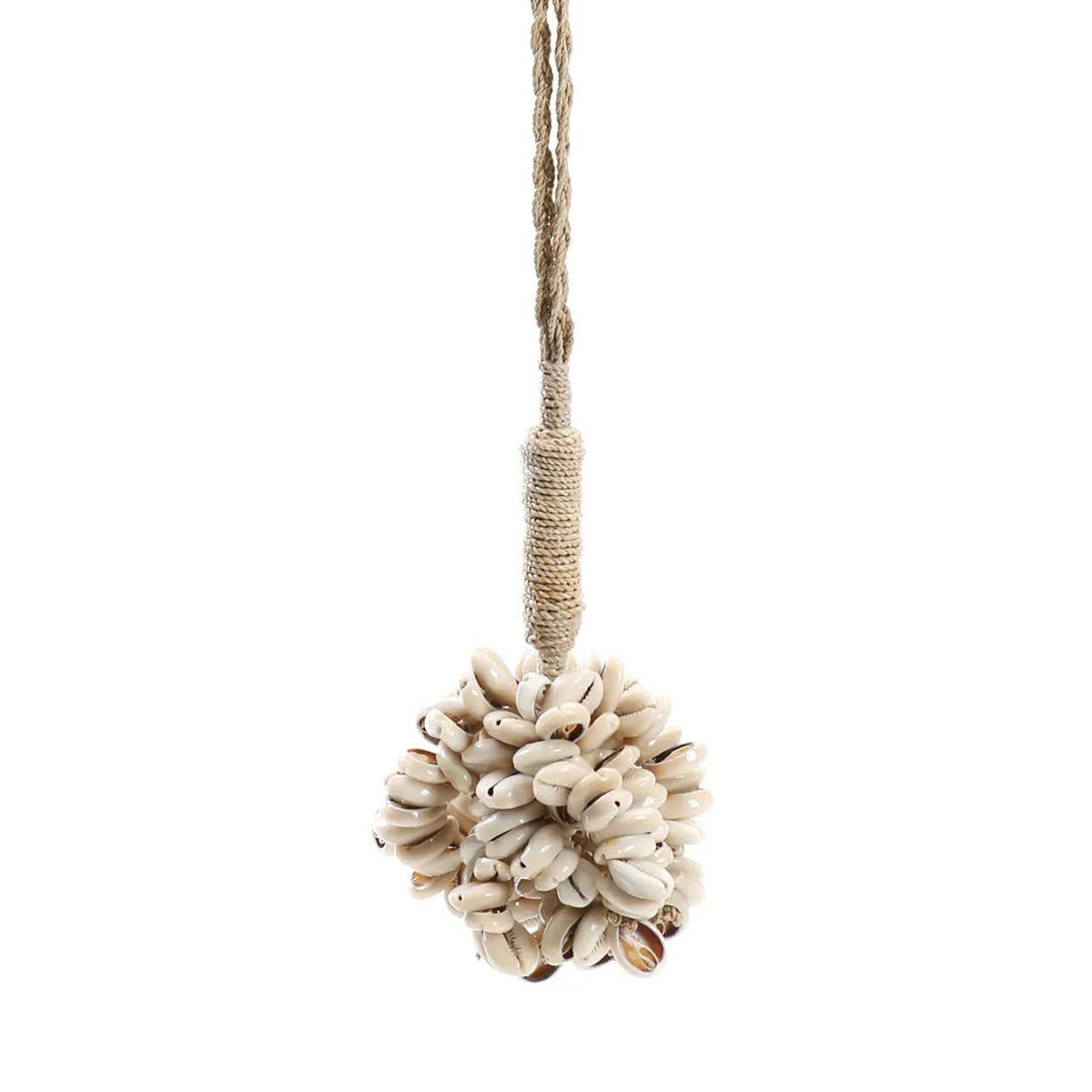 The Door Shell skjelldusk med kauriskjell, Natural, 60 cm