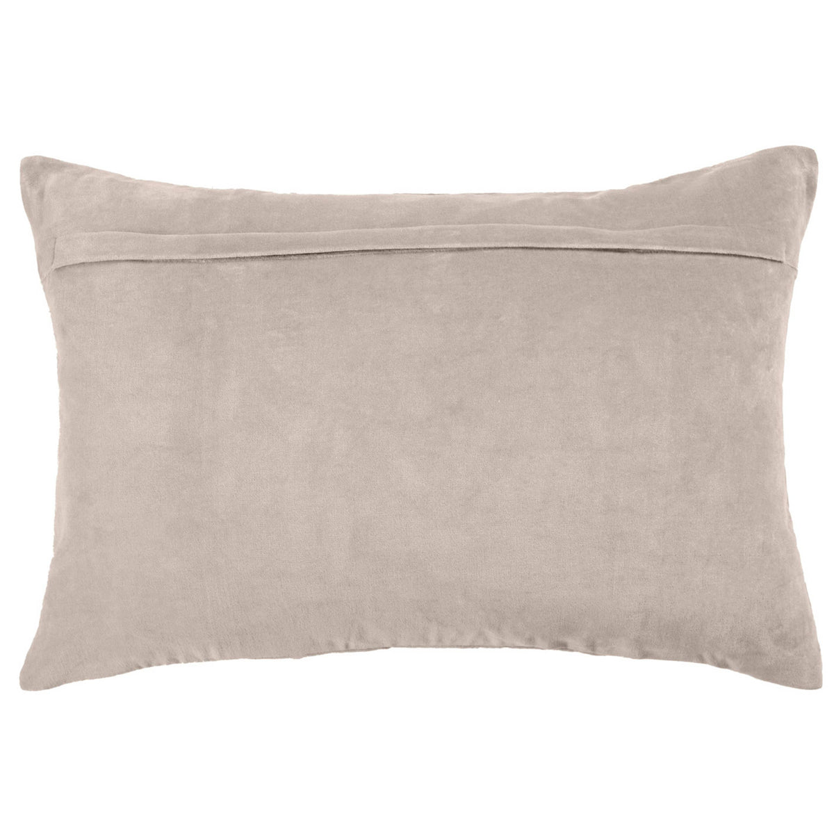 Boulder brodert velurpute, Quartz, 40 × 60 cm