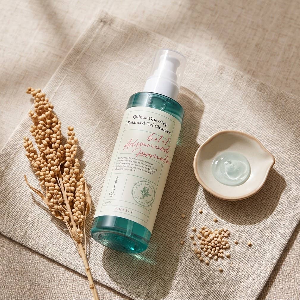 Axis-Y Quinoa One-Step Balanced Gel Cleanser, mild gelrens