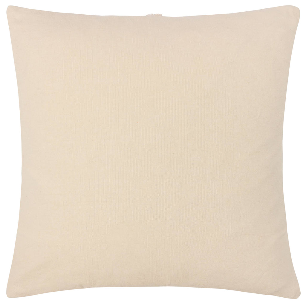 Dakota pute med tuftet bladmønster, Natural, 45 × 45 cm