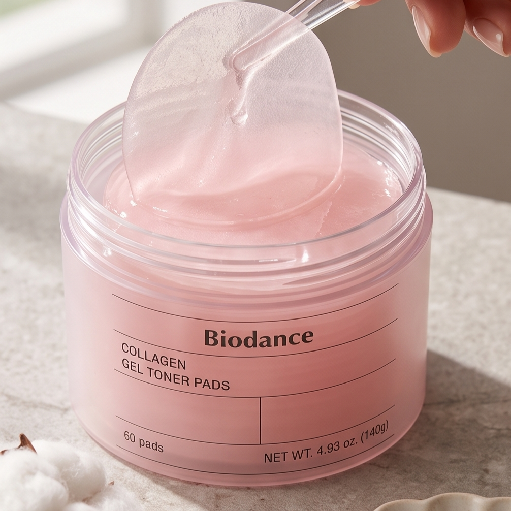 Biodance – Collagen Gel Toner Pads, geltoner-pads, 60 pads