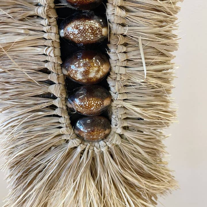 Cowrie Shell Wall Hanger | Rectangular