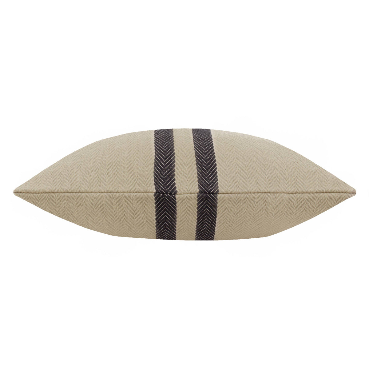 Benton stripet bomullspute, Natural, 40 × 50 cm