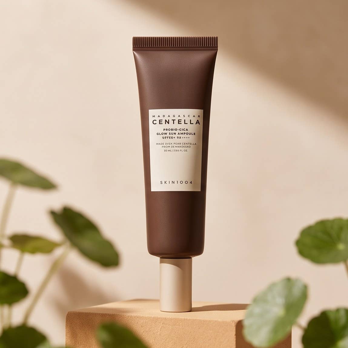 SKIN1004 Madagascar Centella Probio-Cica Glow Sun Ampoule SPF50+, 50 ml