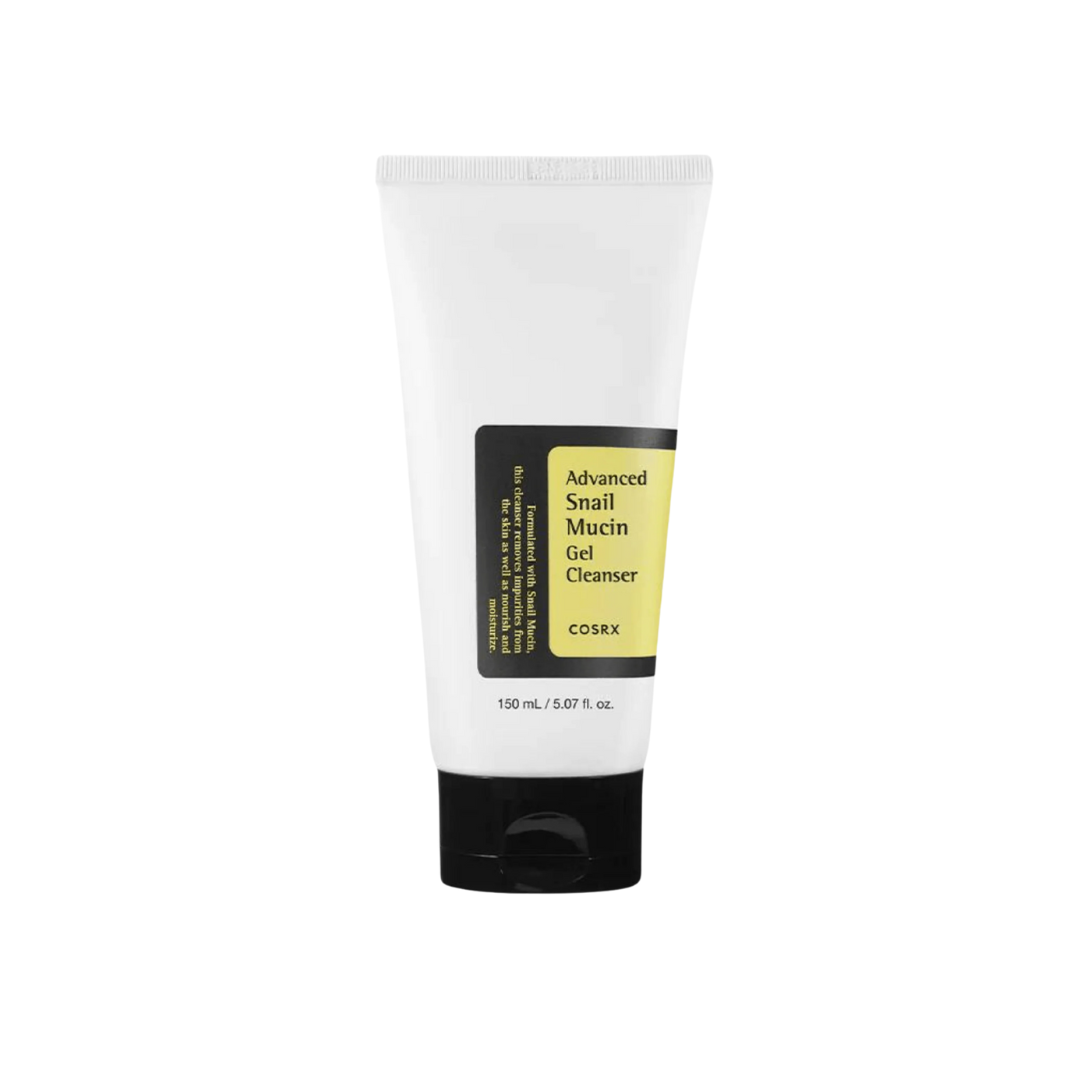 COSRX Advanced Snail Mucin Power Gel Cleanser, gelrens med sneglemucin, 150 ml