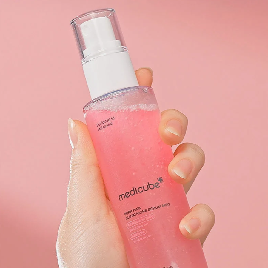 Medicube The PDRN Pink Glutathione Serum Mist, tofaset serumspray