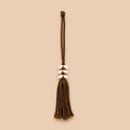Flower Hanger | Cowrie Shell & Wooden Beads | Handmade in Bali