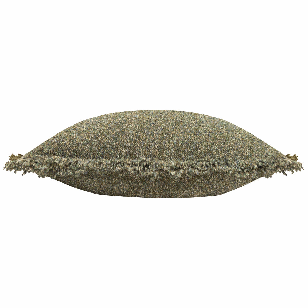 Doze pute med kort frynsekant, Moss, 40 × 60 cm