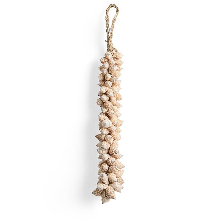 Handmade Shell Strand | Light Brown | 30 cm | Bali