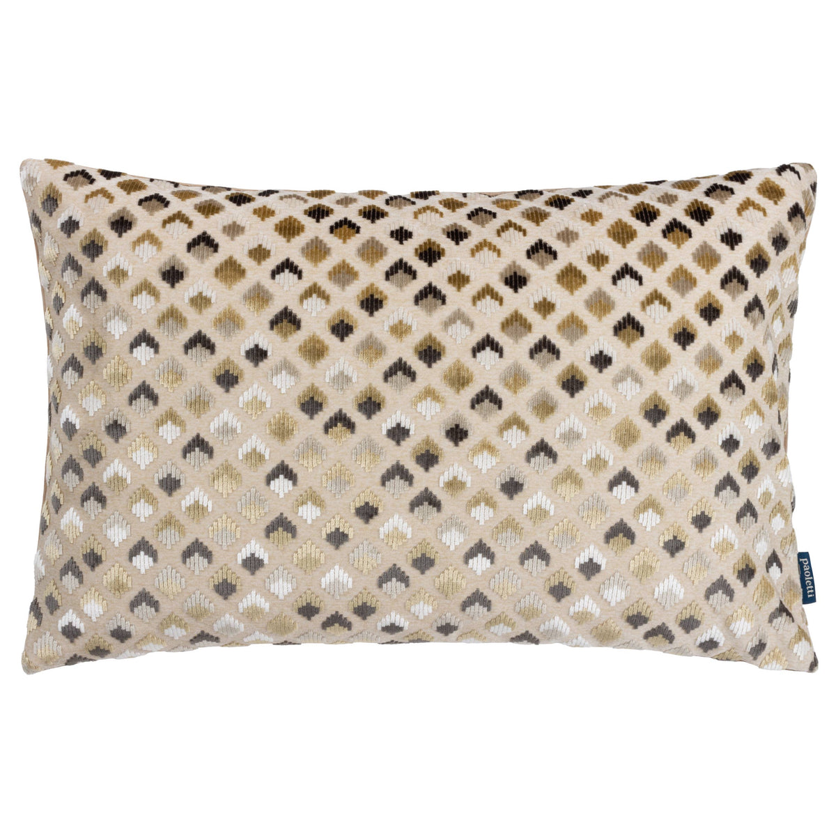 Lexington pute i jacquardvelur, Warm Taupe, 40 × 60 cm